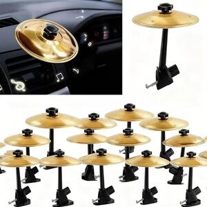 Easy Clip-On Mini Cymbal for Car - Make Driving Fun BRAND NEW copy
